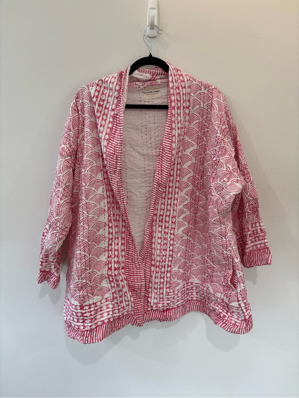 Eleanor James Quilted Patchwork Oversized Jacket